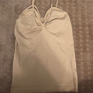 Tight tan tank